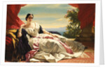 Portrait of Leonilla Ivanovna Baryatinskaya, Princess zu Sayn Wittgenstein, 1843 by Franz Xavier Winterhalter