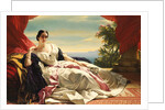 Portrait of Leonilla Ivanovna Baryatinskaya, Princess zu Sayn Wittgenstein, 1843 by Franz Xavier Winterhalter