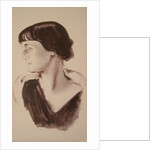 Portrait of the Poetess Anna Akhmatova, 1928 by Nikolai Andreyevich Tyrsa