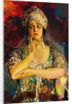 Portrait of the Singer Nadezhda Plevitskaya, 1924 by Filipp Andreyevich Malyavin