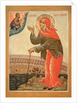 Saint Blessed Xenia of St. Petersburg by Russian icon