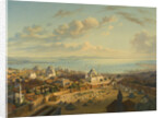 Constantinople from the Fire Tower of Beyazit by Hubert Sattler
