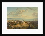 Constantinople from the Fire Tower of Beyazit by Hubert Sattler