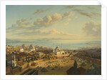 Constantinople from the Fire Tower of Beyazit by Hubert Sattler