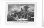 Peter I in Arkhangelsk between the Dutch and English merchants, 19th century by Anonymous