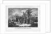 Peter I in Arkhangelsk between the Dutch and English merchants, 19th century by Anonymous