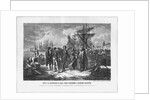 Peter I in Arkhangelsk between the Dutch and English merchants, 19th century by Anonymous