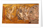 The sea gave up its dead (The Last Judgement, Detail), 12th century by Anonymous