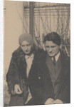 Serafima Suok-Narbut and Yury Olesha at the Funeral of Vladimir Mayakovsky, 1930 by Ilya Arnoldovich Ilf