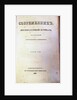 The magazine Sovremennik (The Contemporary), 1836 by Anonymous master