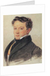 Portrait of Sergey Ivanovich Turgenev, 1810s by Pyotr Fyodorovich Sokolov