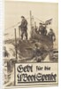Give to the Submarine Donation. Poster, 1917 by Willy Stöwer