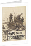 Give to the Submarine Donation. Poster, 1917 by Willy Stöwer