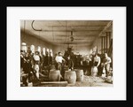 The manufacture of wooden beer barrels in Pilsen, 1880s by Anonymous