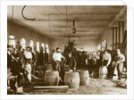 The manufacture of wooden beer barrels in Pilsen, 1880s by Anonymous