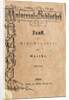 Goethes Faust I, the first volume of Reclams Universal Library, appeared on November 10, 1867, 1 by Anonymous master