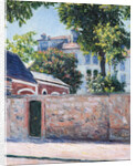 Houses in Argenteuil, 1883 by Gustave Caillebotte