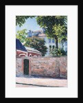 Houses in Argenteuil, 1883 by Gustave Caillebotte