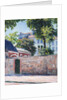 Houses in Argenteuil, 1883 by Gustave Caillebotte