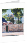 Houses in Argenteuil, 1883 by Gustave Caillebotte