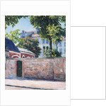 Houses in Argenteuil, 1883 by Gustave Caillebotte