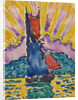 Sunset (LÉventail), c. 1905 by Paul Signac