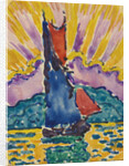 Sunset (LÉventail), c. 1905 by Paul Signac