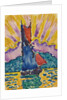 Sunset (LÉventail), c. 1905 by Paul Signac