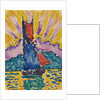 Sunset (LÉventail), c. 1905 by Paul Signac