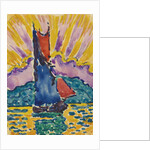 Sunset (LÉventail), c. 1905 by Paul Signac