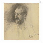 Portrait of Octave Mirbeau, ca 1893 by Auguste Rodin