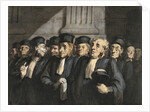 The Lawyers for the Prosecution, Early 1860s by Honoré Daumier