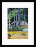 Hut under Trees (Cabane sous les arbres), 1892 by Paul Eugéne Henri Gauguin