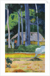 Hut under Trees (Cabane sous les arbres), 1892 by Paul Eugéne Henri Gauguin