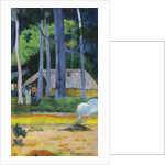 Hut under Trees (Cabane sous les arbres), 1892 by Paul Eugéne Henri Gauguin