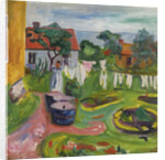 Clothes On A Line In Asgardstrand, 1902 by Edvard Munch
