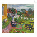 Clothes On A Line In Asgardstrand, 1902 by Edvard Munch