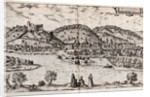 Pressburg (Bratislava). From: Civitates orbis terrarium), 1588 by Georg Braun
