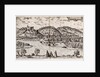 Pressburg (Bratislava). From: Civitates orbis terrarium), 1588 by Georg Braun