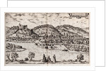 Pressburg (Bratislava). From: Civitates orbis terrarium), 1588 by Georg Braun