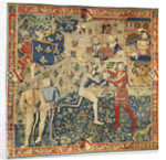 The Meeting of Kings Henry VIII and King Francis I (Tapestry), c. 1520 by West European Applied Art