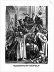Murder of Archbishop Ambrosius during the Moscow plague riot of 1771, 1872 by Pyotr Yefimovich) Koverznev