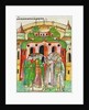 Vladimir Vsevolodovich crowned by Bishop Neophytos with Monomakhs Cap. by Anonymous