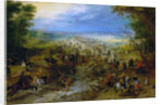 Attack On A Wagon Train, c. 1612 by Sebastiaen Vrancx