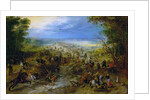 Attack On A Wagon Train, c. 1612 by Sebastiaen Vrancx