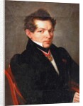 Portrait of the mathematician Nikolai Lobachevsky, 1839 by Lev Dmitrievich Kryukov