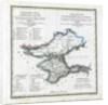 Map of Taurida Governorate, 1822 by Vasily Petrovich Pyadyshev