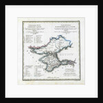 Map of Taurida Governorate, 1822 by Vasily Petrovich Pyadyshev