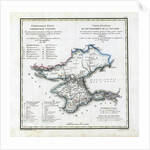 Map of Taurida Governorate, 1822 by Vasily Petrovich Pyadyshev