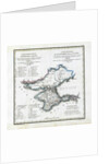 Map of Taurida Governorate, 1822 by Vasily Petrovich Pyadyshev